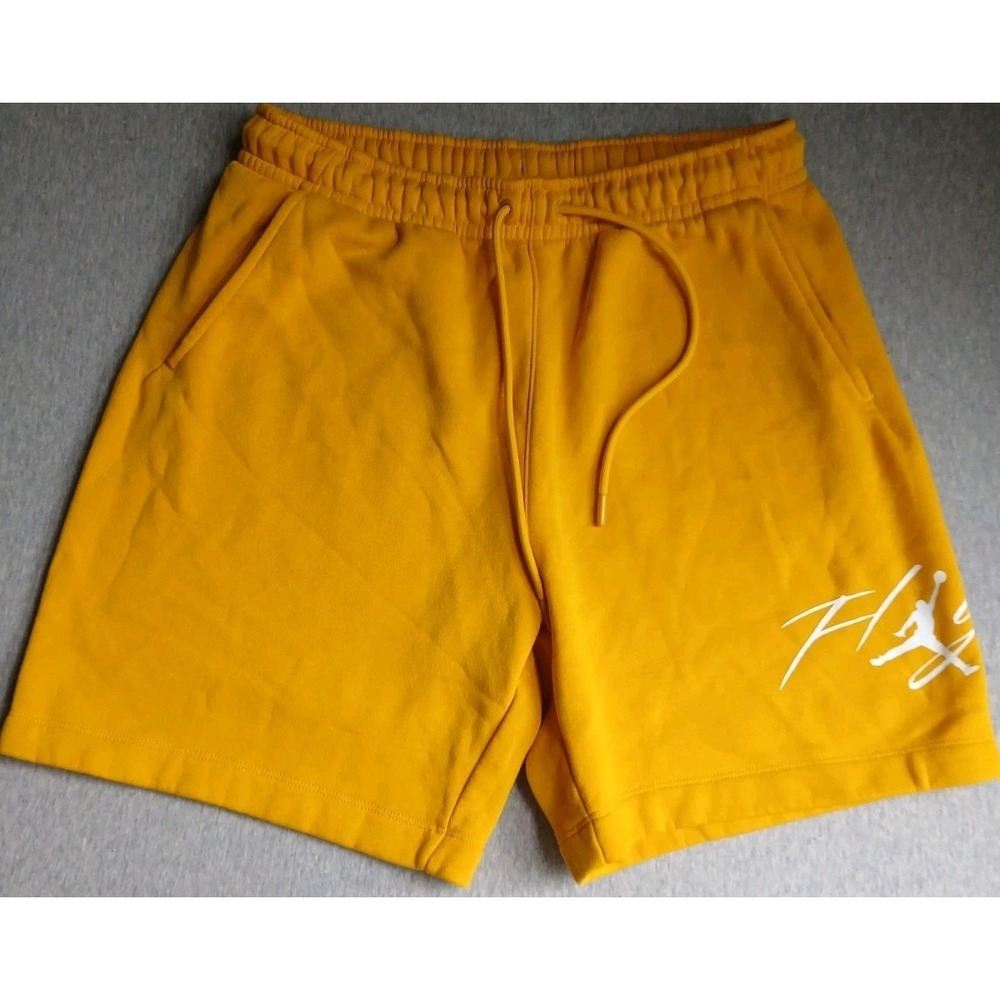 Jordan Shorts Mens Medium Sweat Fleece Flight Jumpman Pull On Preppy Casual